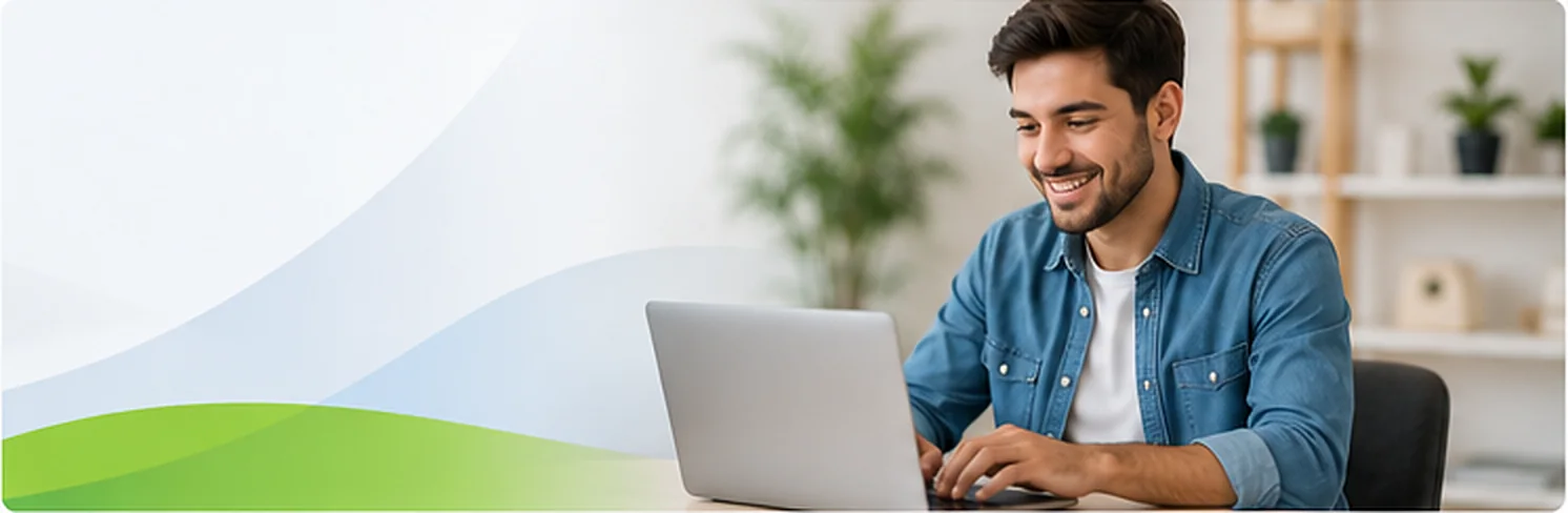 Profesional creando su perfil en Conekte Laboral